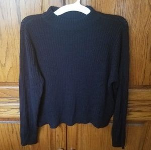 H&M Ribbed Mock Turtleneck
